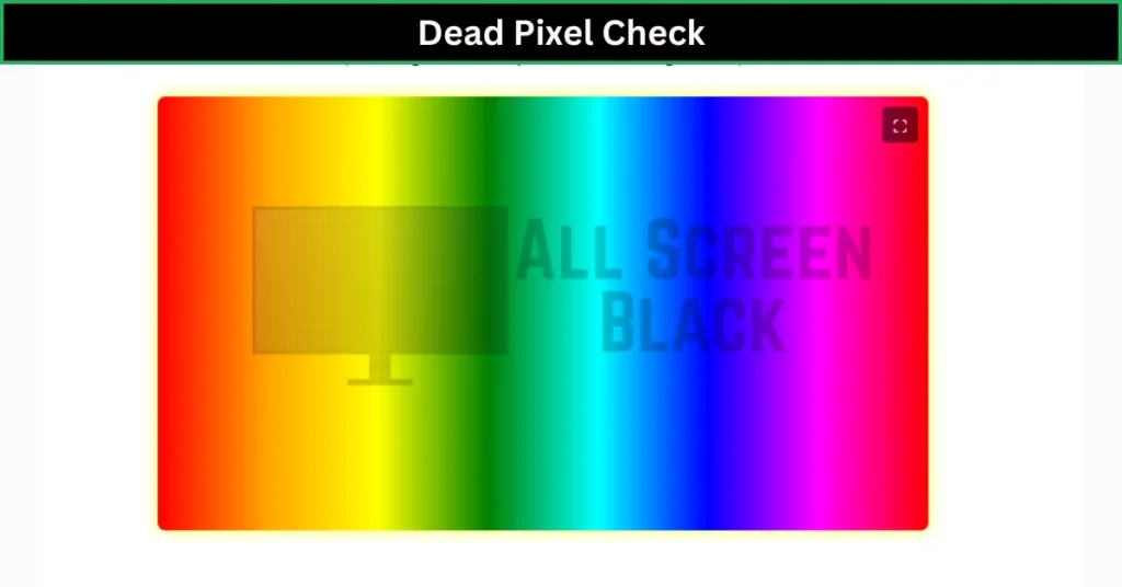 Dead Pixel Check