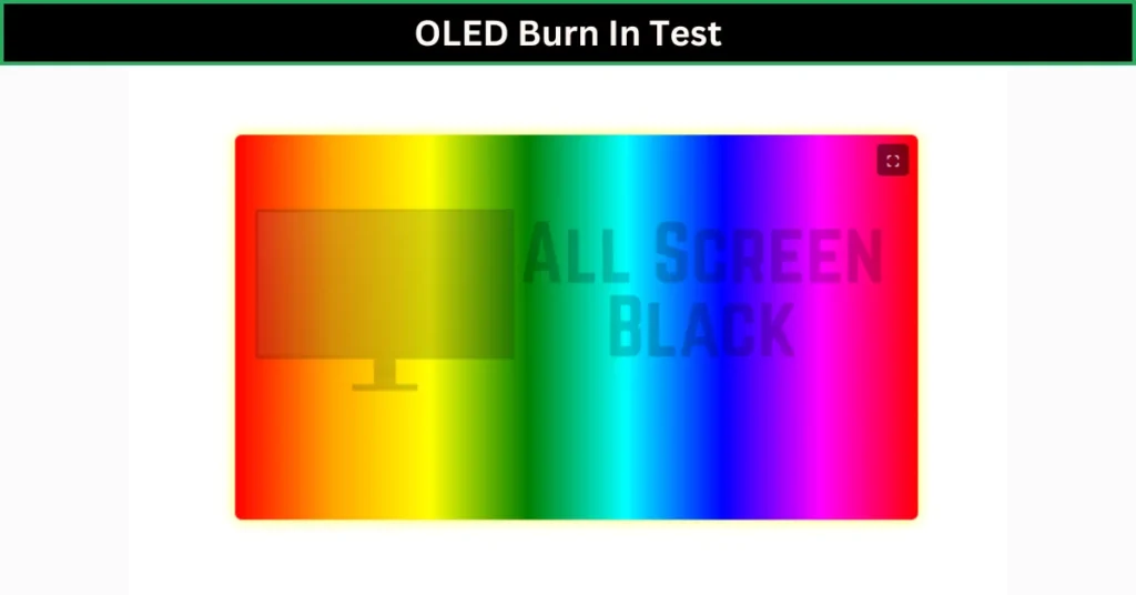 OLED Burn In Test