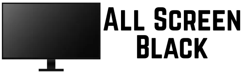 All Screen Black Logo