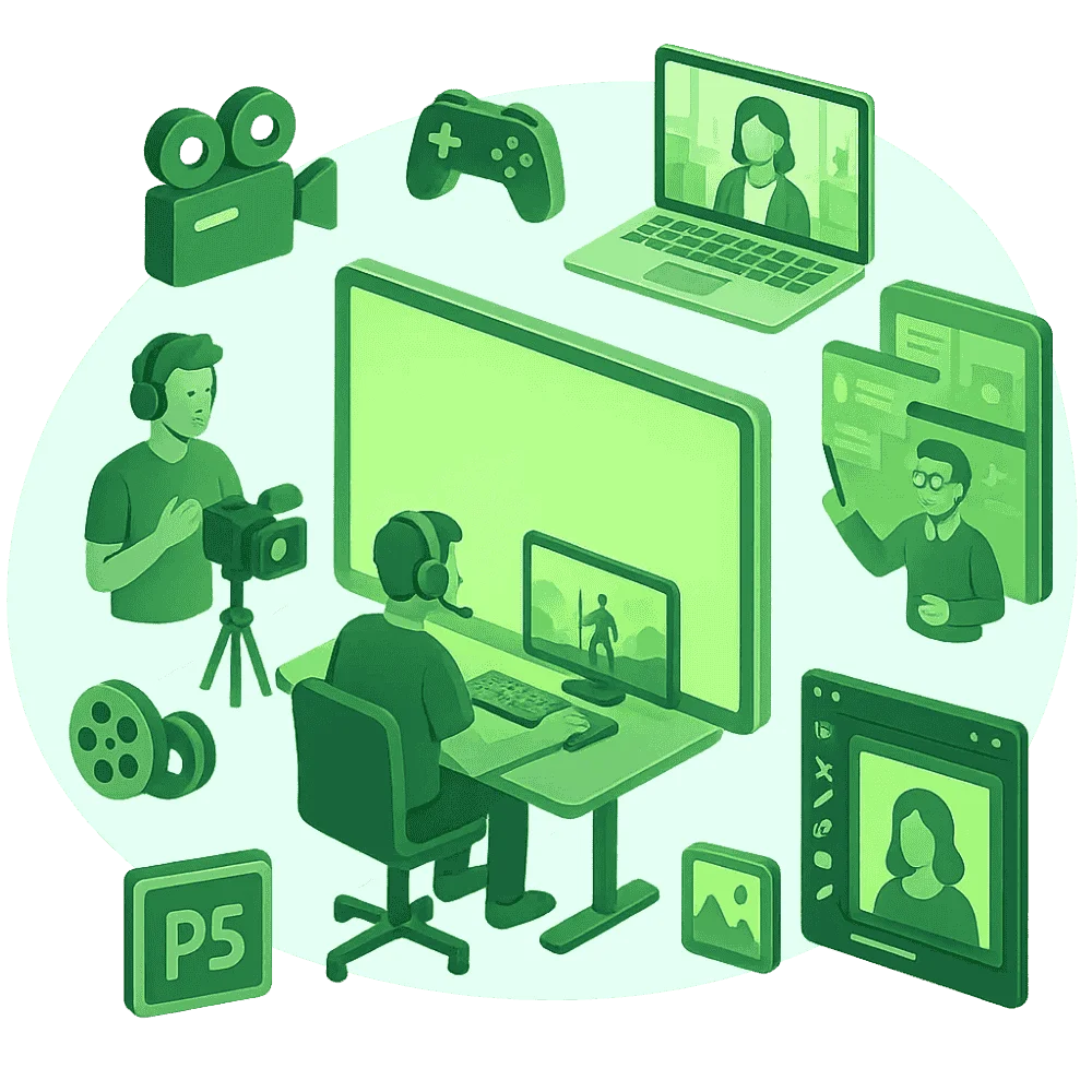Creative and Professional Ways to Use a Green Screen