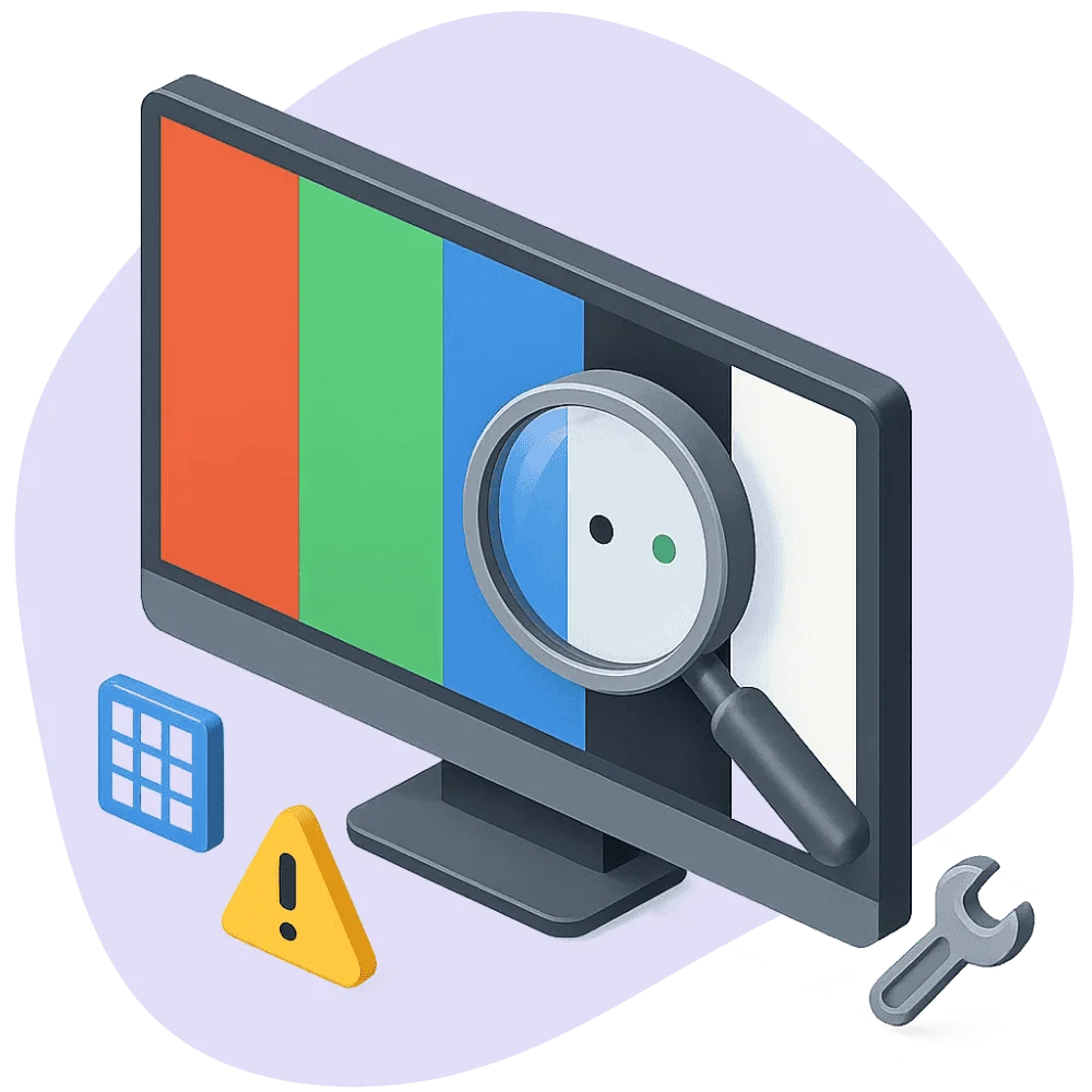 Dead Pixel Check & Check Bad Pixels on Your Screen