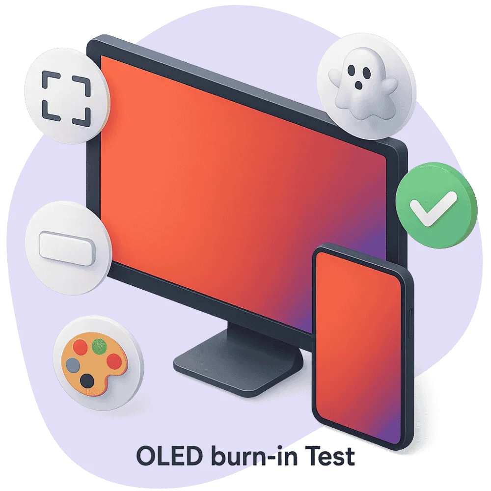 ✅ How to Use the OLED Burn In Test Tool Right